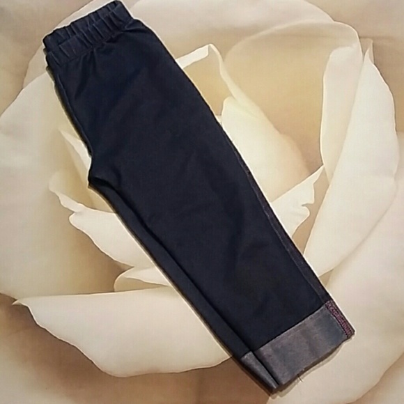 SOLD! Cute blue jeggings - Picture 2 of 3